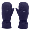 KIDS’ WARM AND WATERPROOF SKI MITTENS 100 NAVY BLUE/NEON PINK
