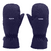 MOUFLES DE SKI ENFANT CHAUDES ET IMPERMEABLES 100 MARINE ROSE FLUO