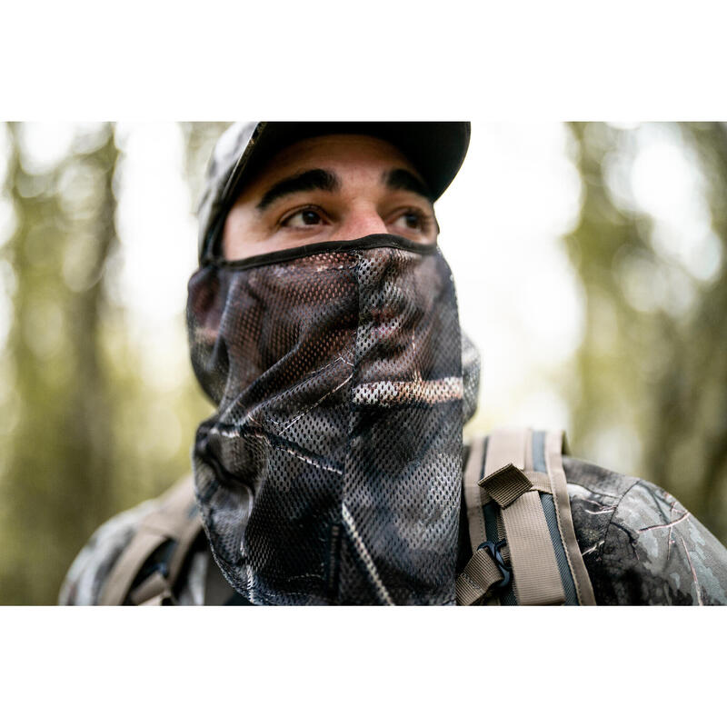Jagd-Kopfhaube MESH 100 camouflage TREEMETIC