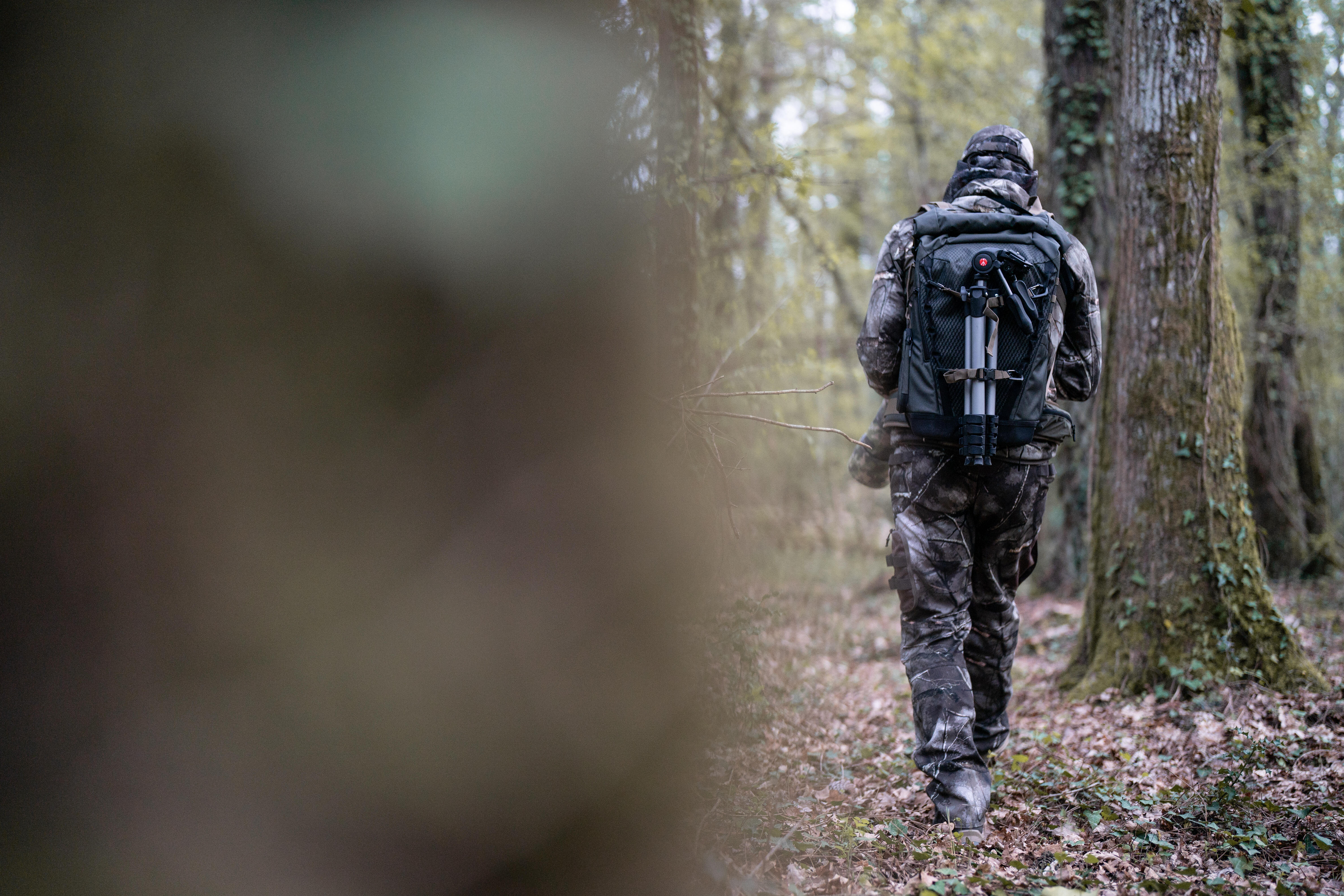 Waterproof Silent Hunting Jacket - Treemetic 500 Camo - Camouflage -  Solognac - Decathlon