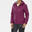 Wattierte Jacke Damen mit Kapuze bis -5 °C Trekking - MT100 violett 