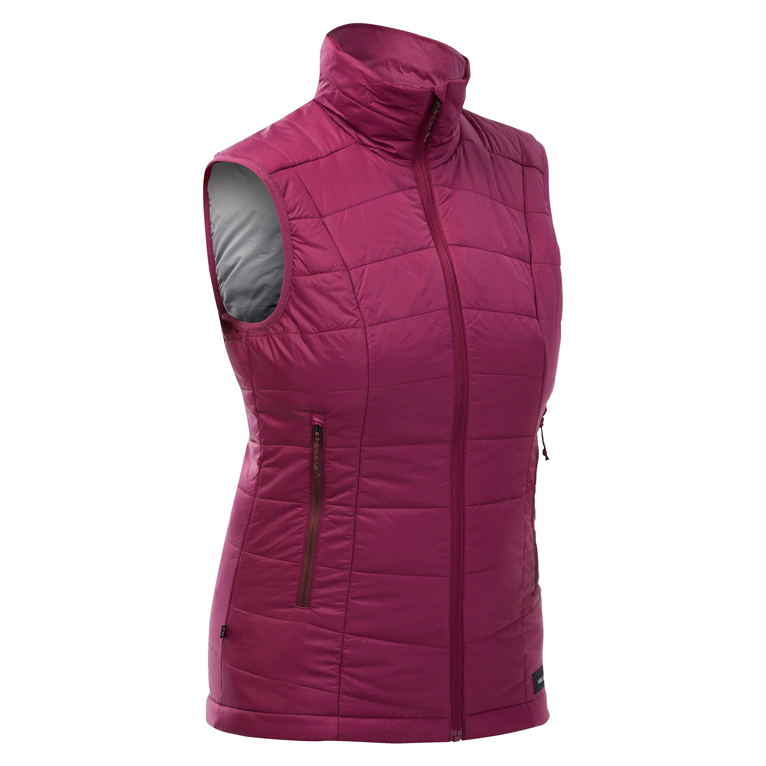 Chaleco acolchado de montana y trekking Mujer Forclaz MT100 negro Decathlon