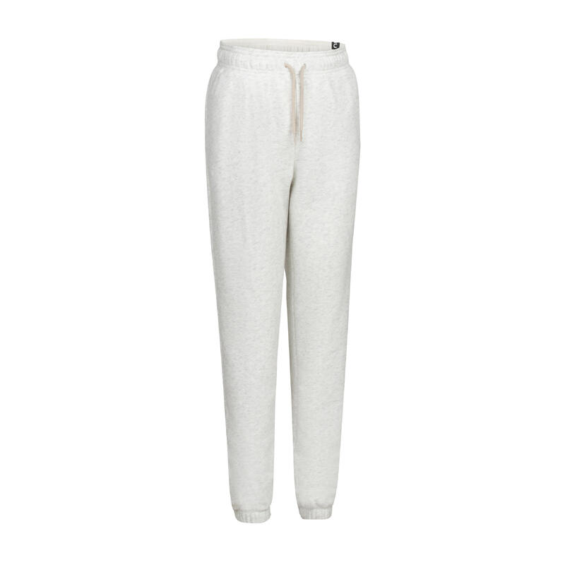 Women's Loose-Fit Fitness Jogging Bottoms 520 - Off-White