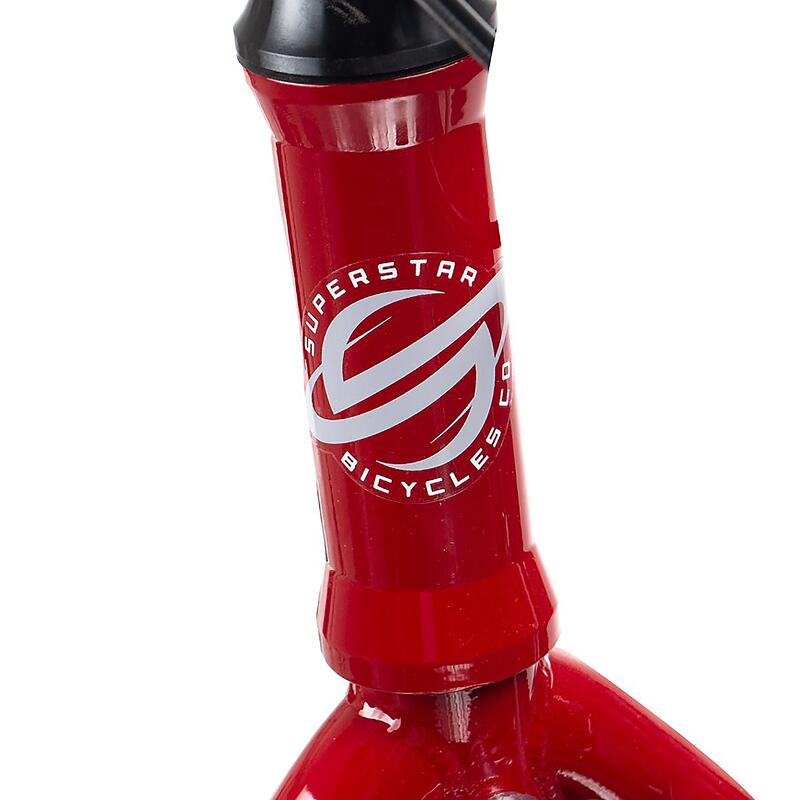 BMX fiets Halley rood (1m50 tot 1m70)