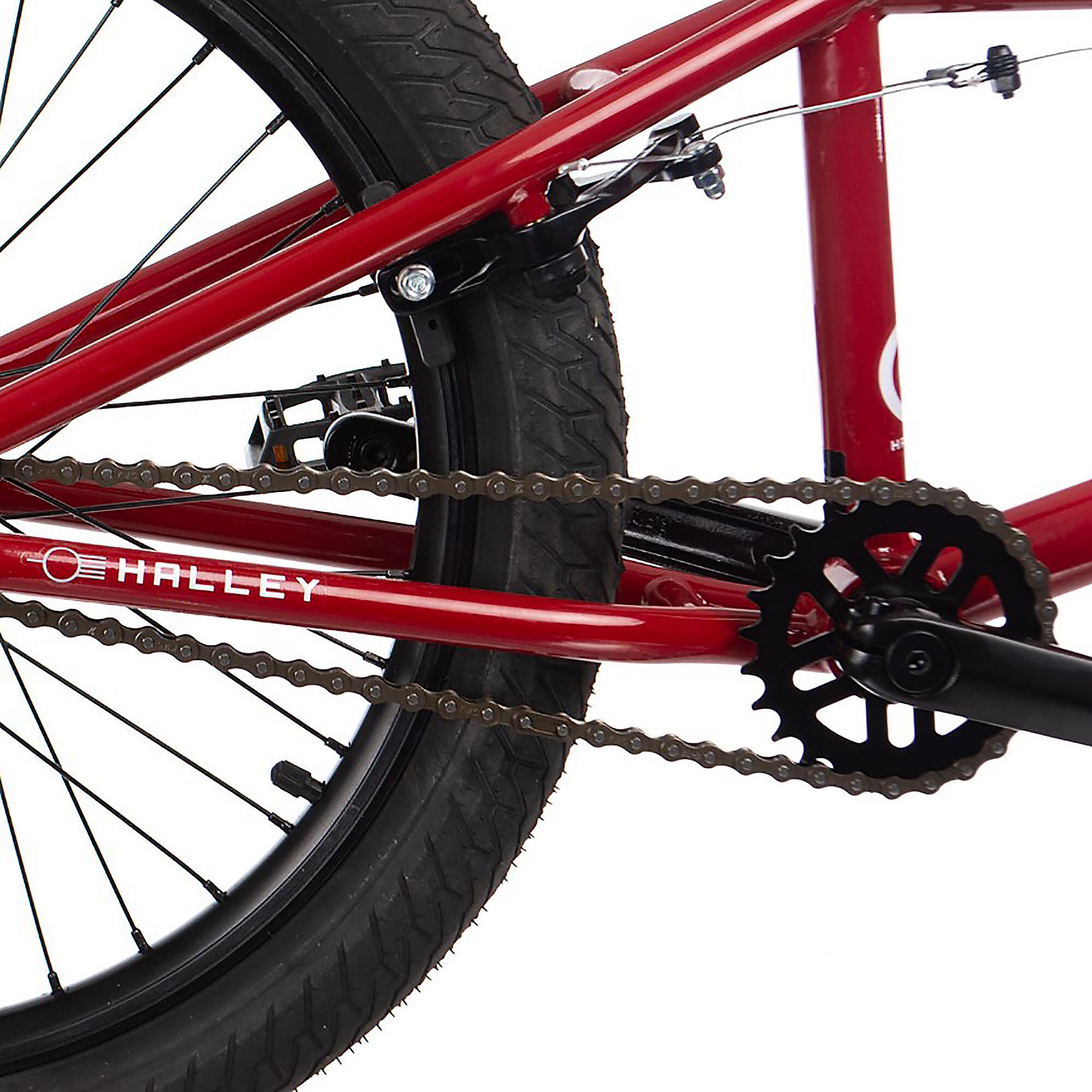 BMX SUPERSTAR HALLEY ROUGE (1m50 à 1m70) 3/5