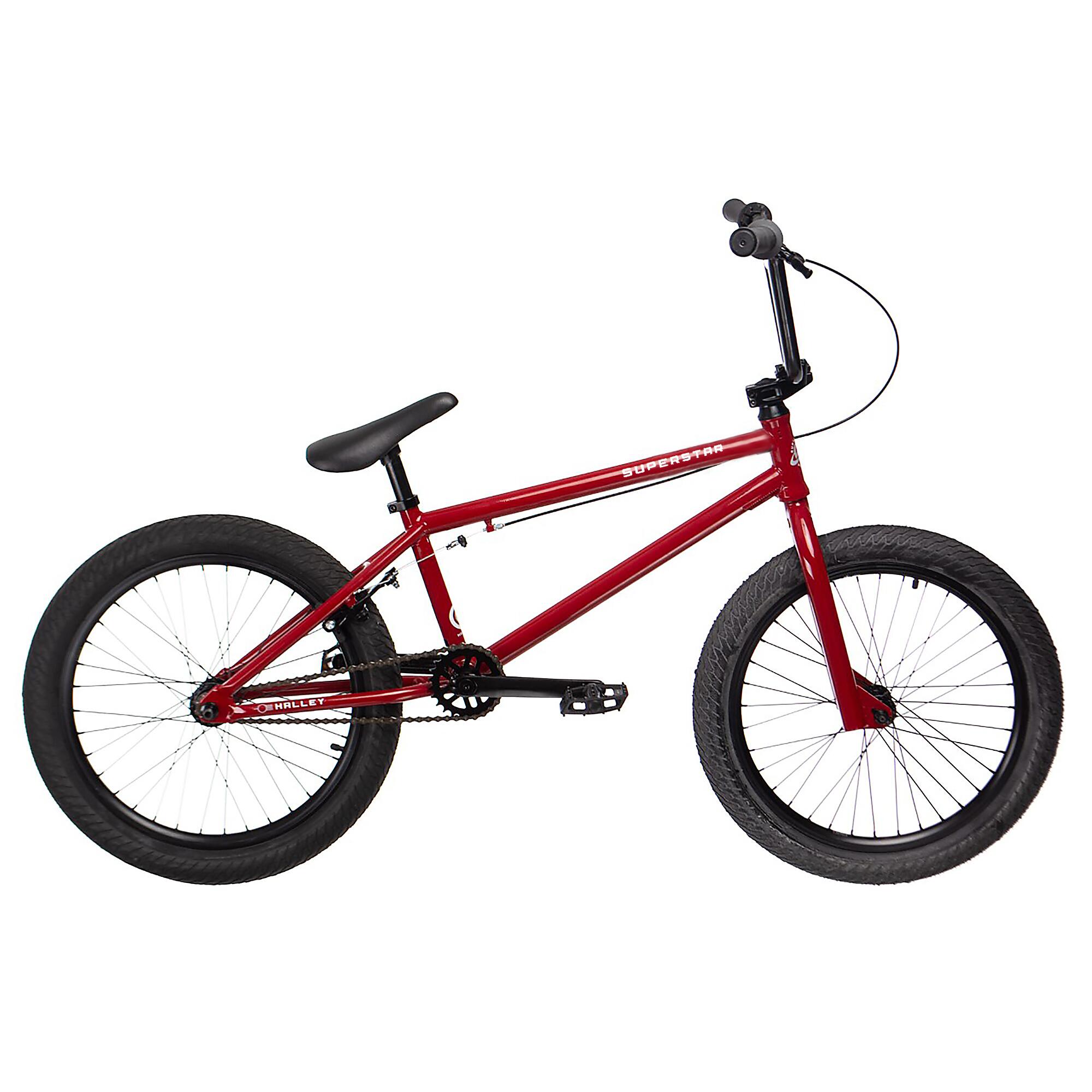 Bicicletă BMX Superstar Halley rosu 150-170 cm