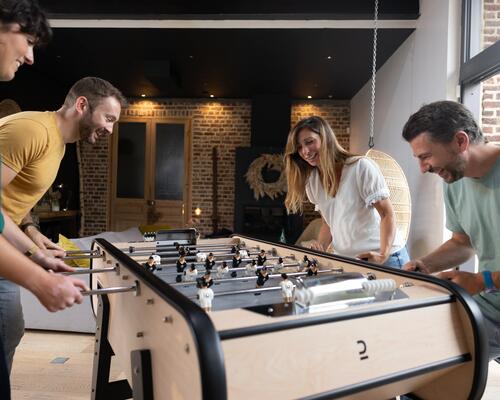 The origin and history of table football