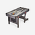 Table de billard pliable américain - BT 500 US tapis gris