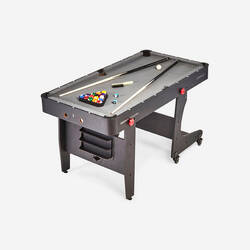 Meja Billiard Lipat BT 500 US - Abu-abu