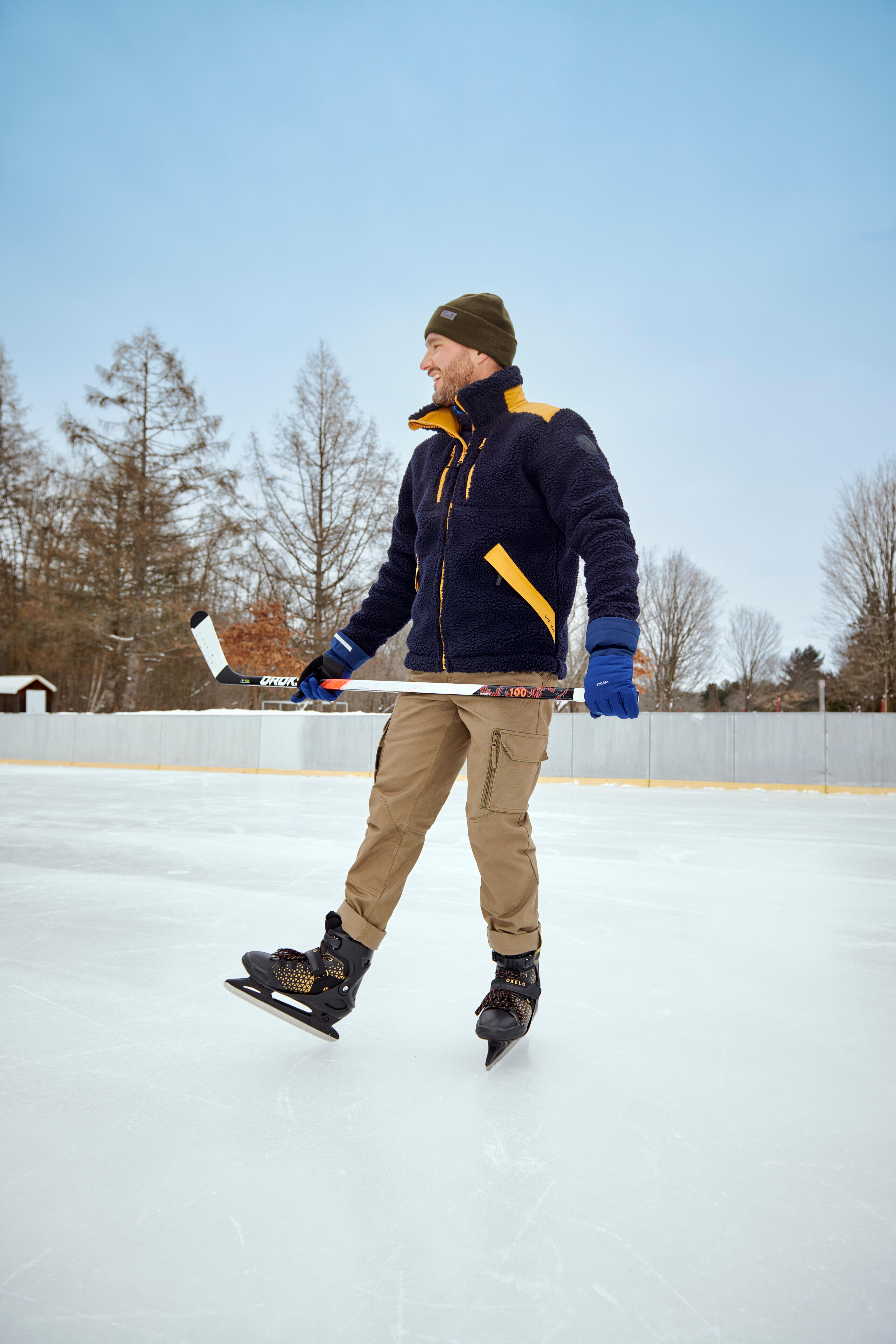 Warm and Comfortable Ice Skates for Outdoors – FIT 520 - OXELO