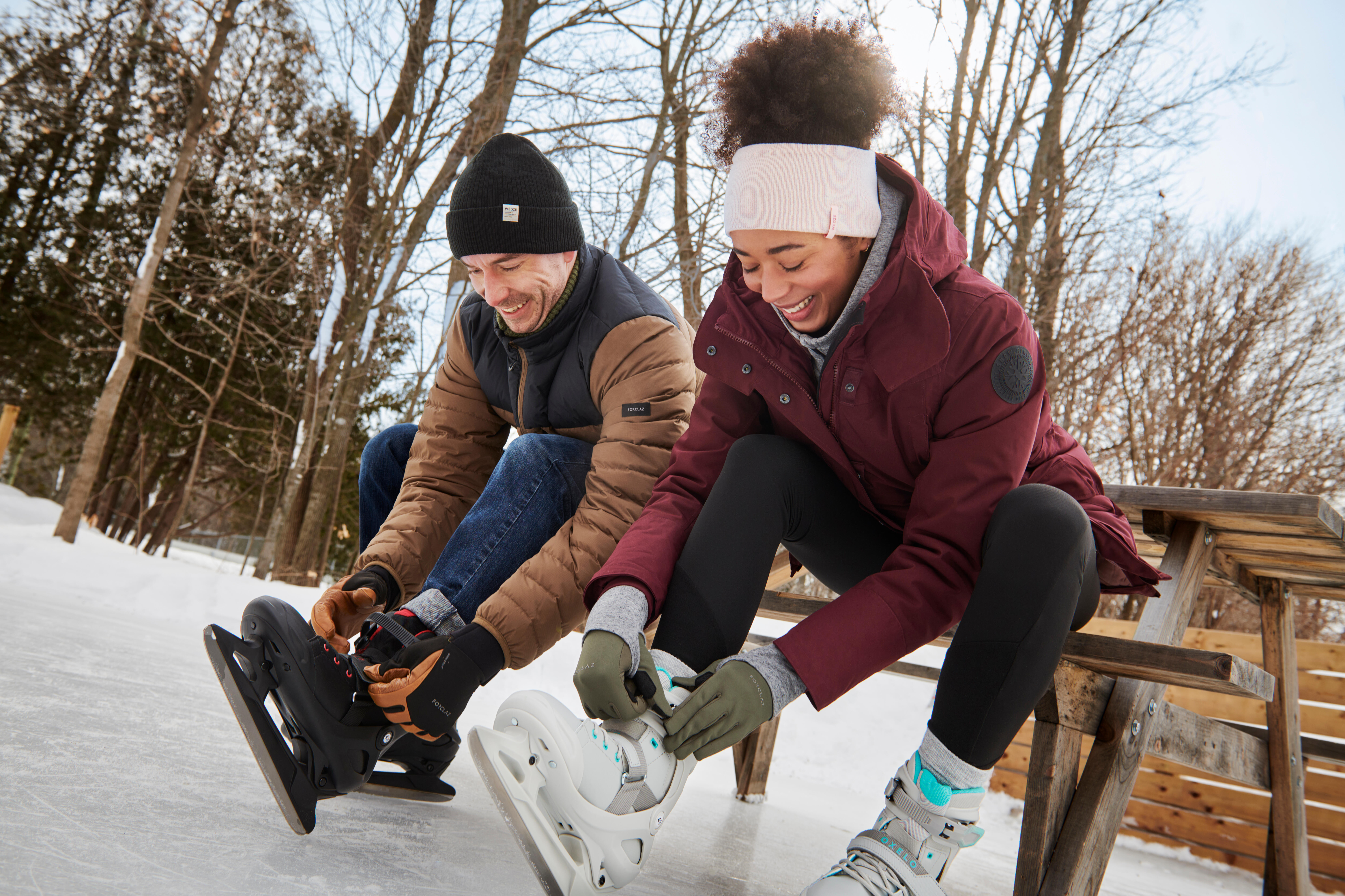 Ice Skates for Indoors  and Outdoors – Fit 500 - OXELO