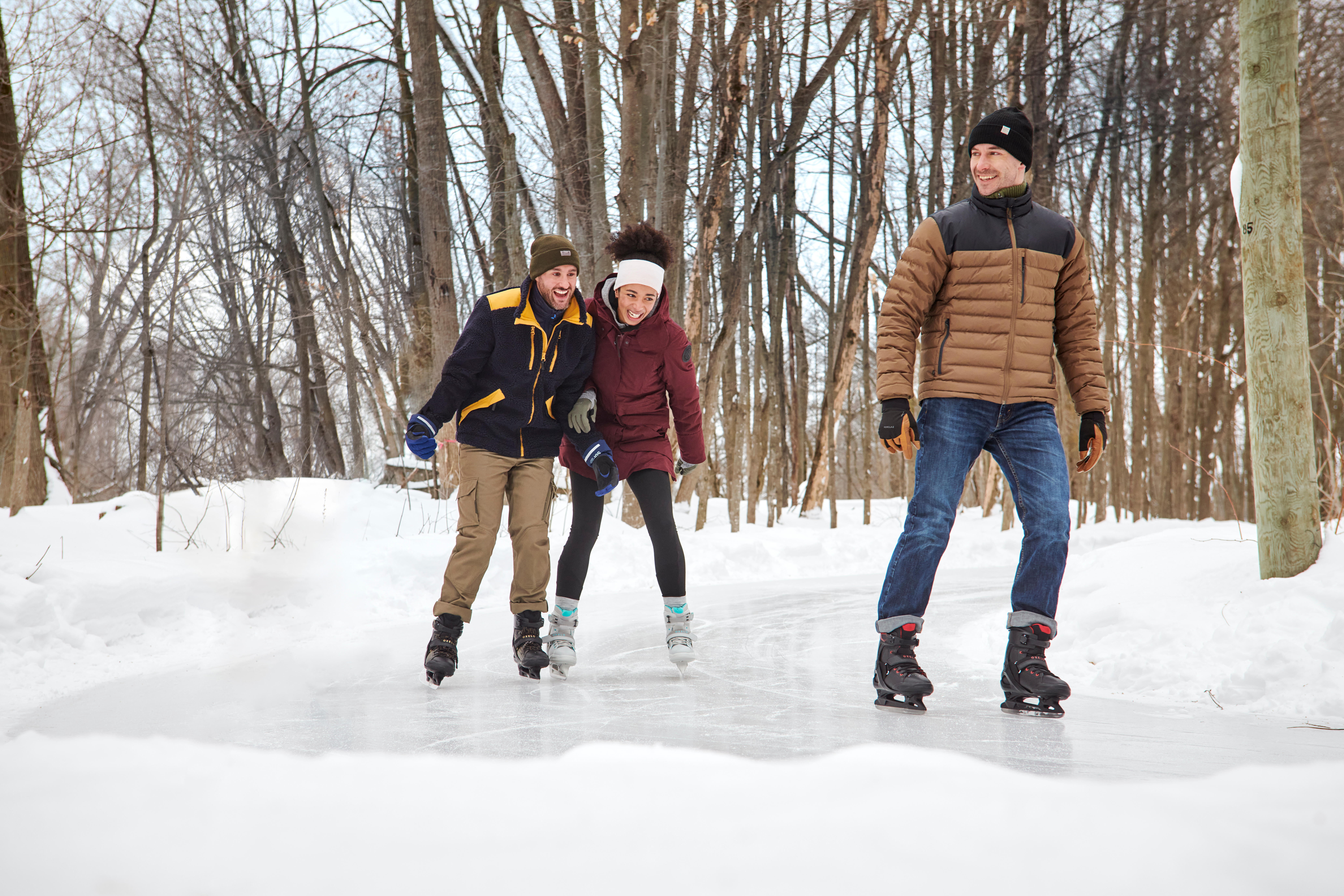 Ice Skates for Indoors  and Outdoors – Fit 500 - OXELO