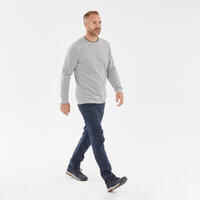 Men’s Crew-Neck Hiking Jumper - NH150