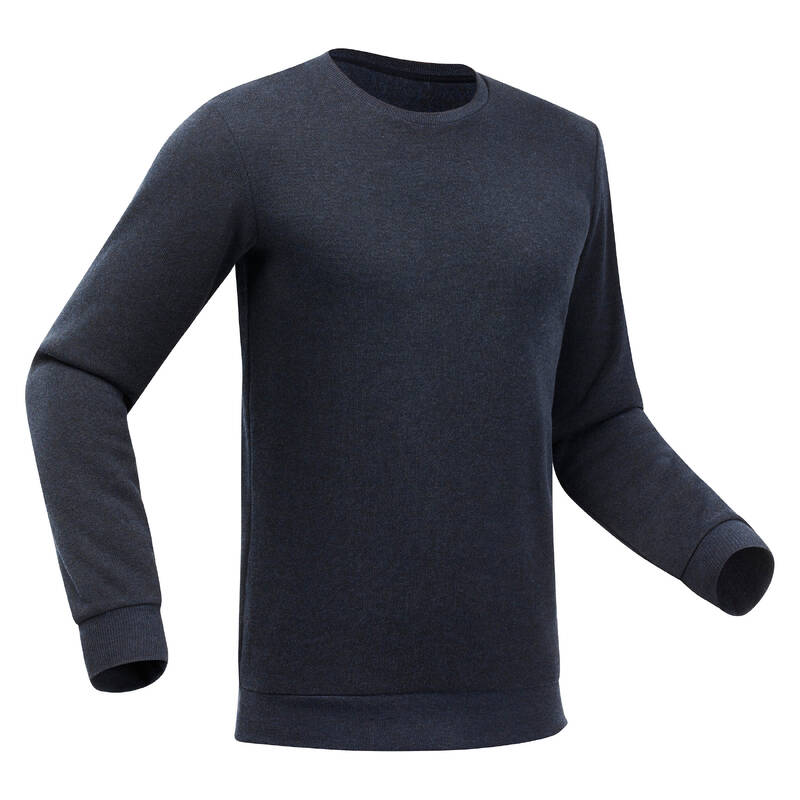 Sweater De Hombre Pullover Cuello Redondo Abrigado