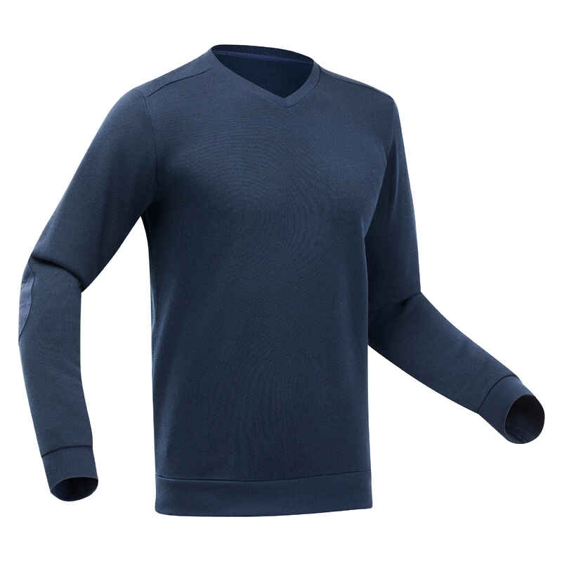Vyriškas žygių džemperis „NH150“ su V formos kaklo iškirpte