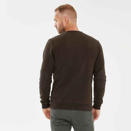 Vyriškas žygių džemperis „NH150“ su V formos kaklo iškirpte