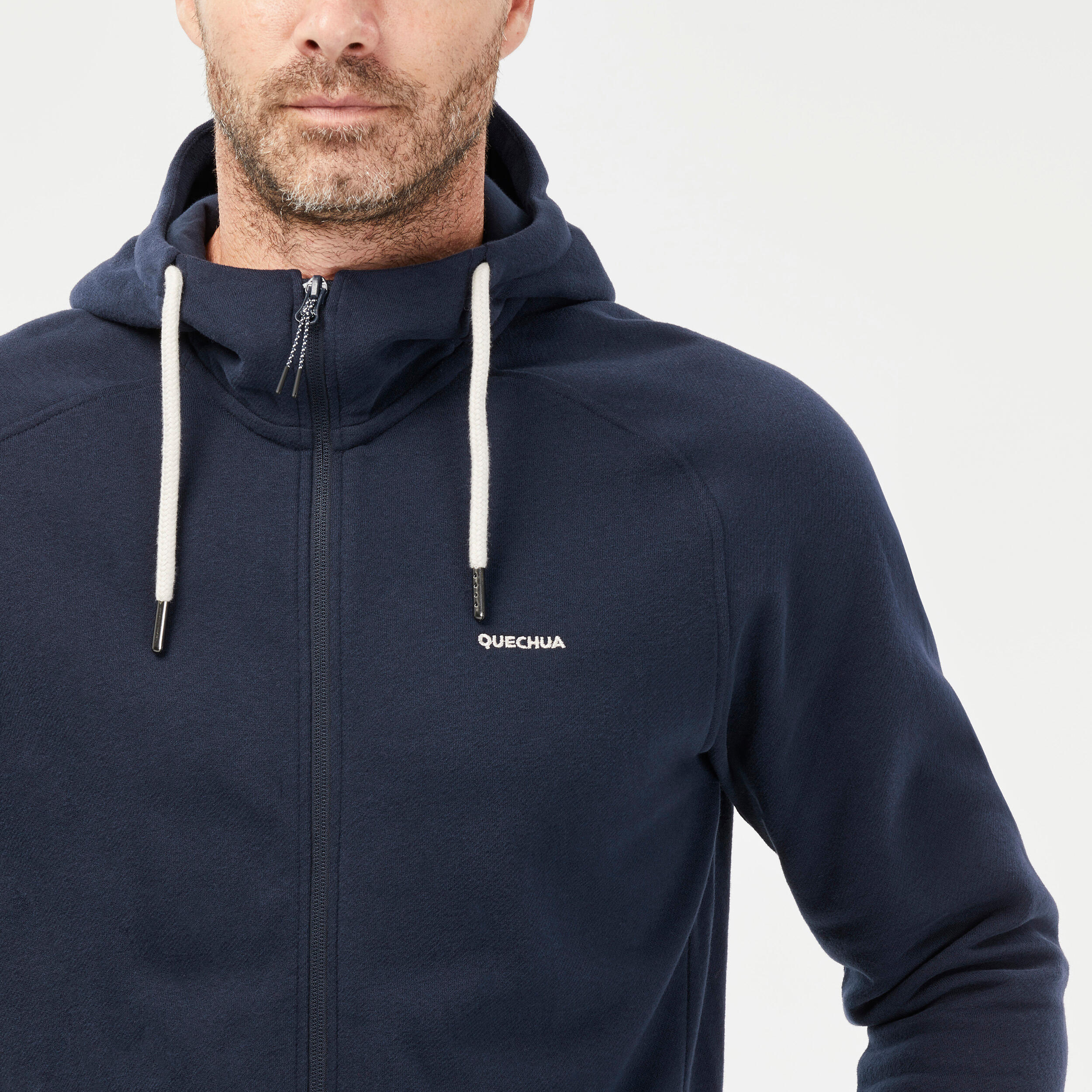 Sweatshirt Zippé À Capuche Homme Salet Bleu OXBOW Sweatshirt Zippé À Capuche Homme Salet Bleu OXBOW
