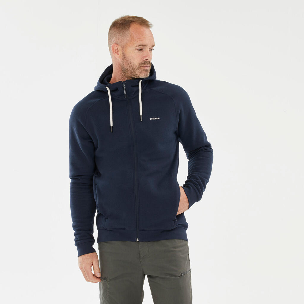 Men’s Hiking Zipped Hooded Sweatshirt - NH150