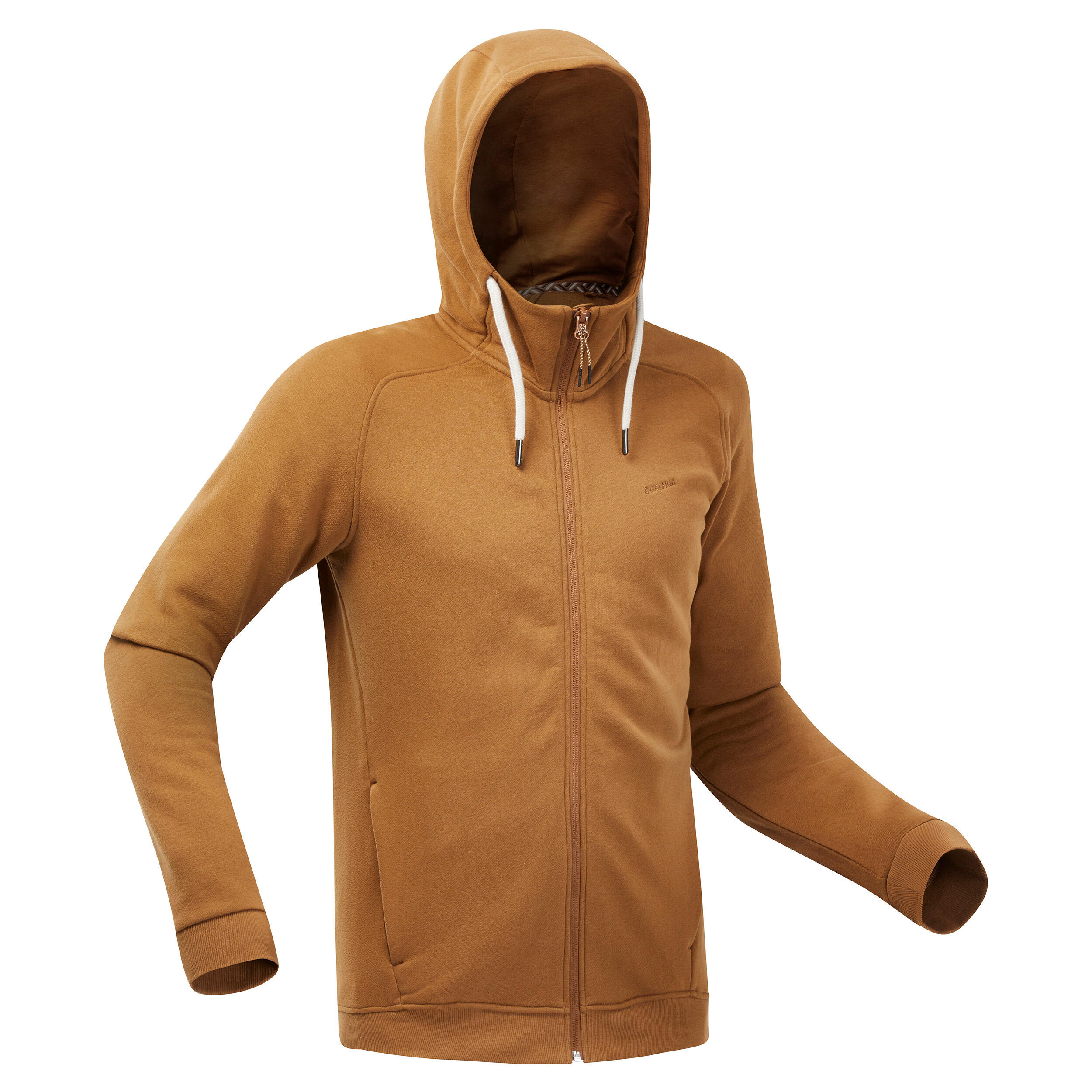 QUECHUA Men’s Hiking Zipped Hooded Sweatshirt - NH150