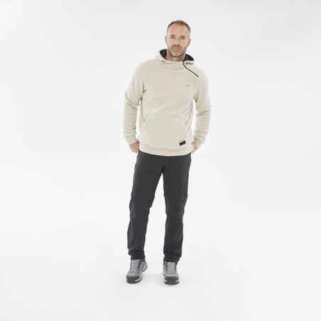 Men’s Hiking Hooded Fleece Sweatshirt - MH100