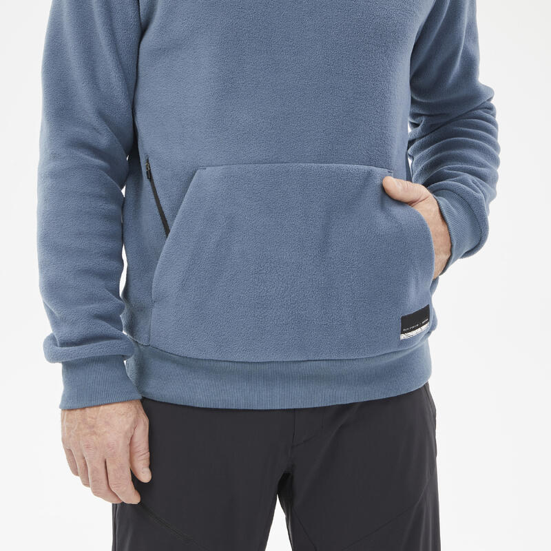 Sweat Polaire de randonnée - MH100 Hoodie - Homme