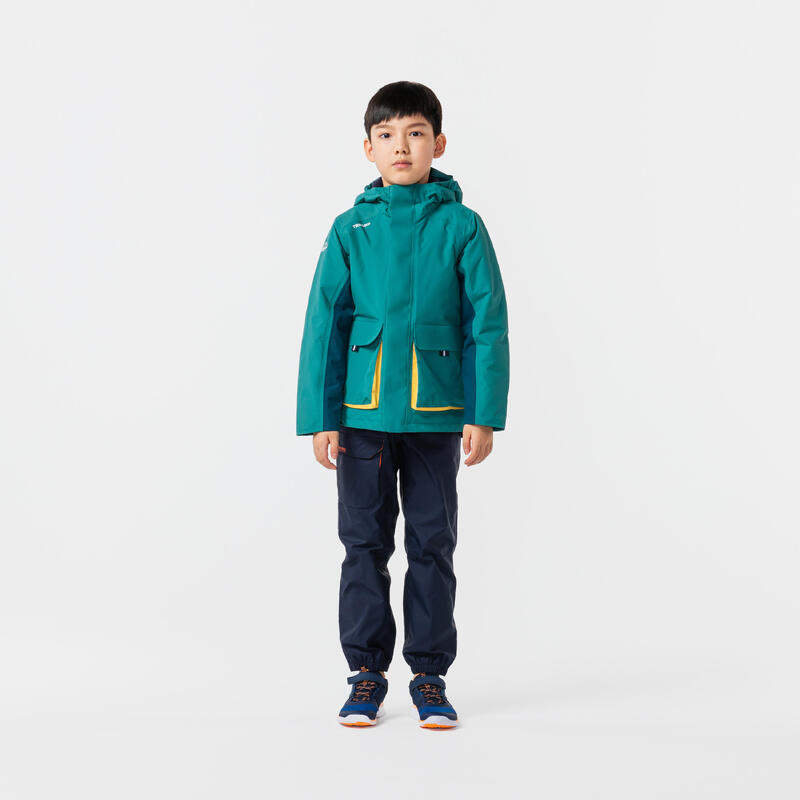 Warm jkt Sailing 100 Boy  red green