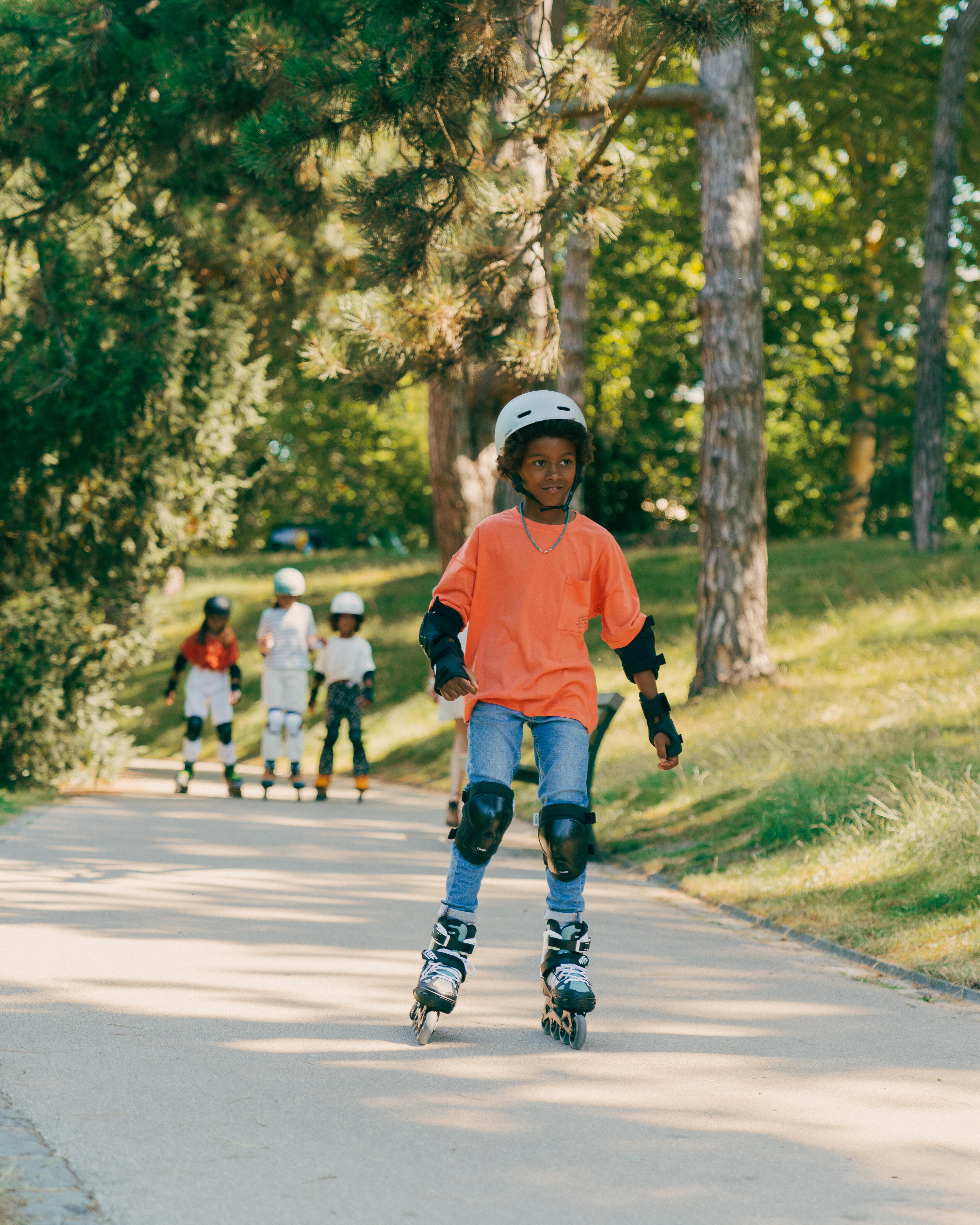 Patins à roues alignées ajustables enfant - FIT 5 19/23