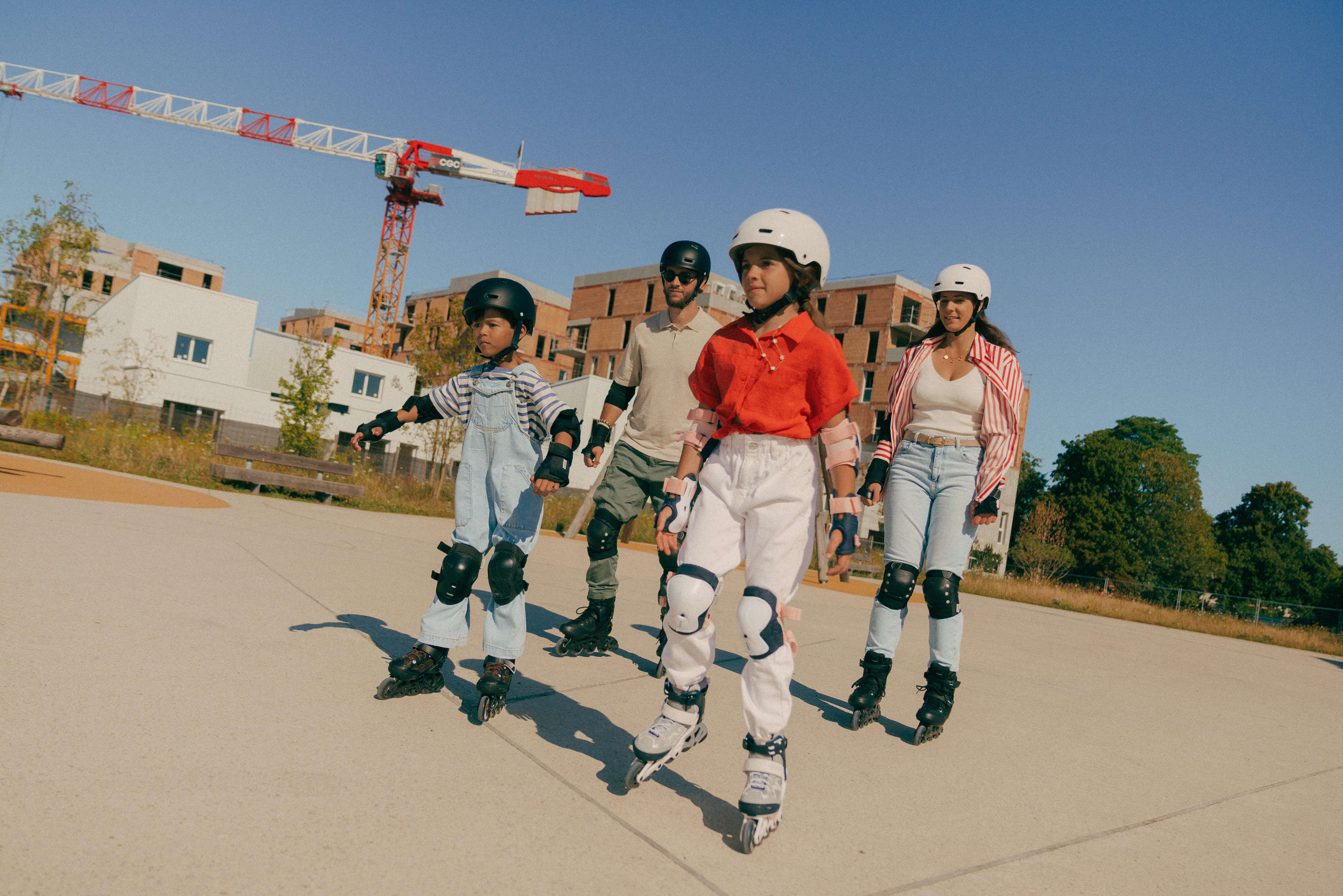 Kids' Adjustable Inline Skates, FIT 3 - OXELO