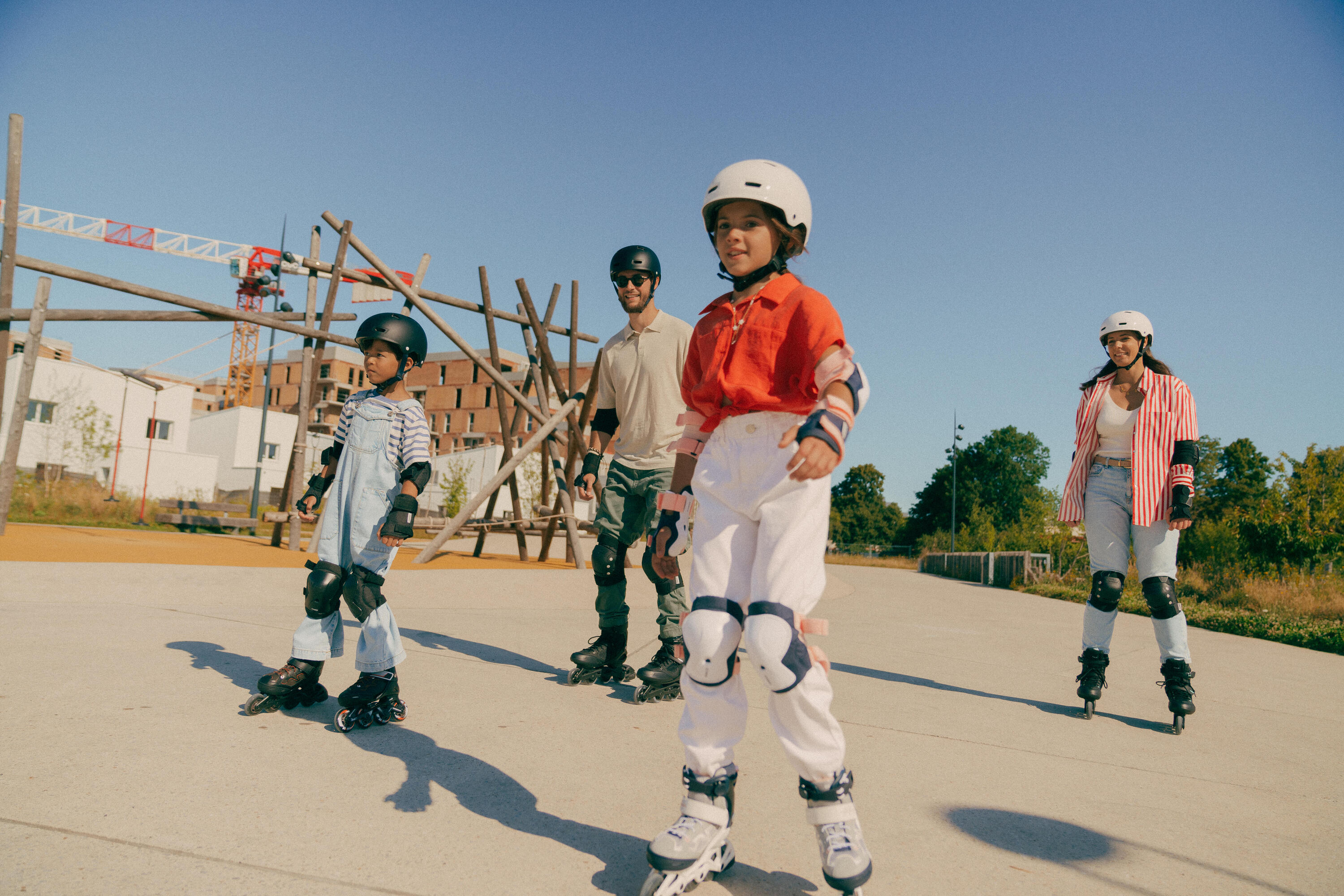 Inline Skates Inliner Fitness Kinder - Fit3 grau 15/23