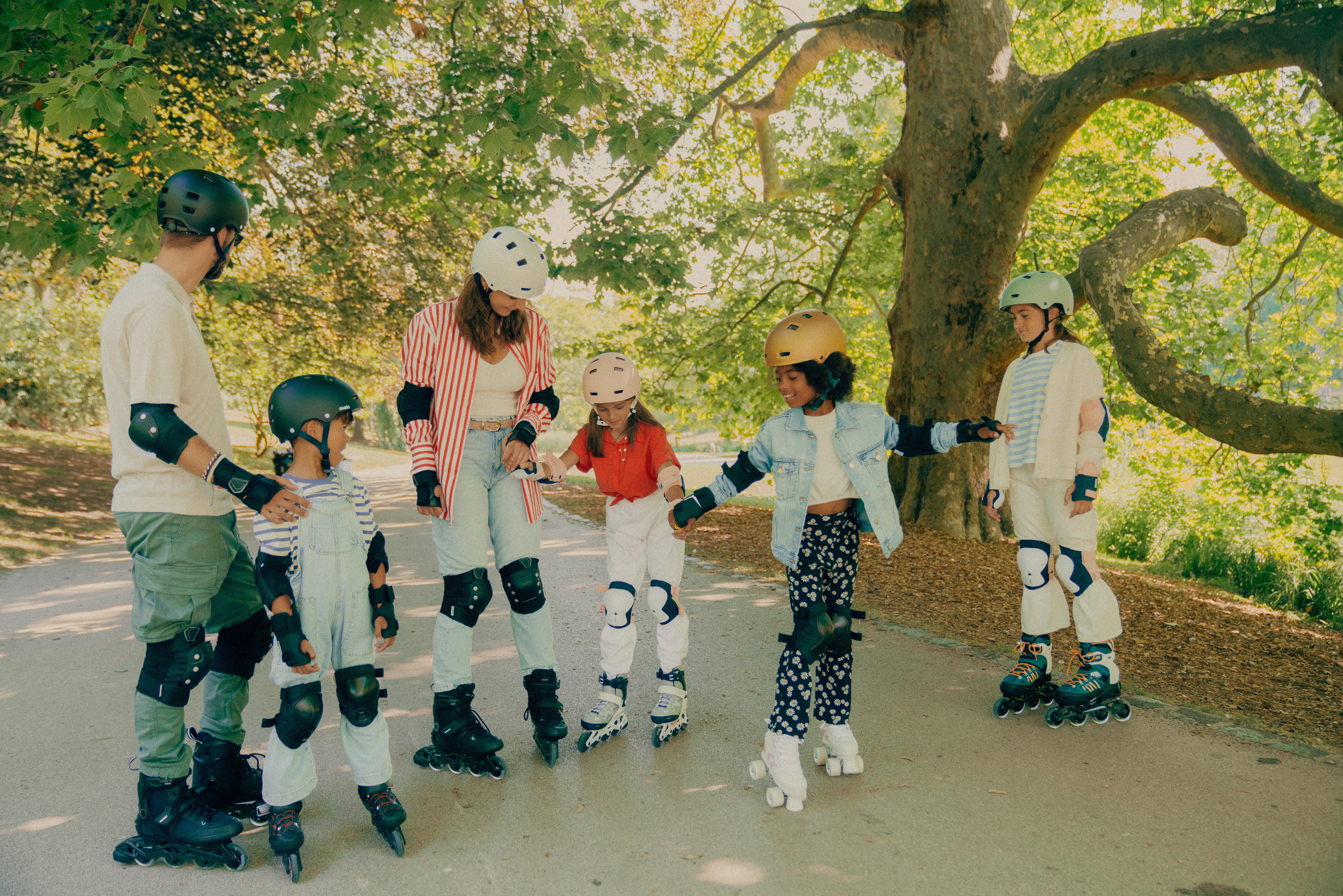 Patins à roues alignées ajustables enfant - Fit 3 - OXELO