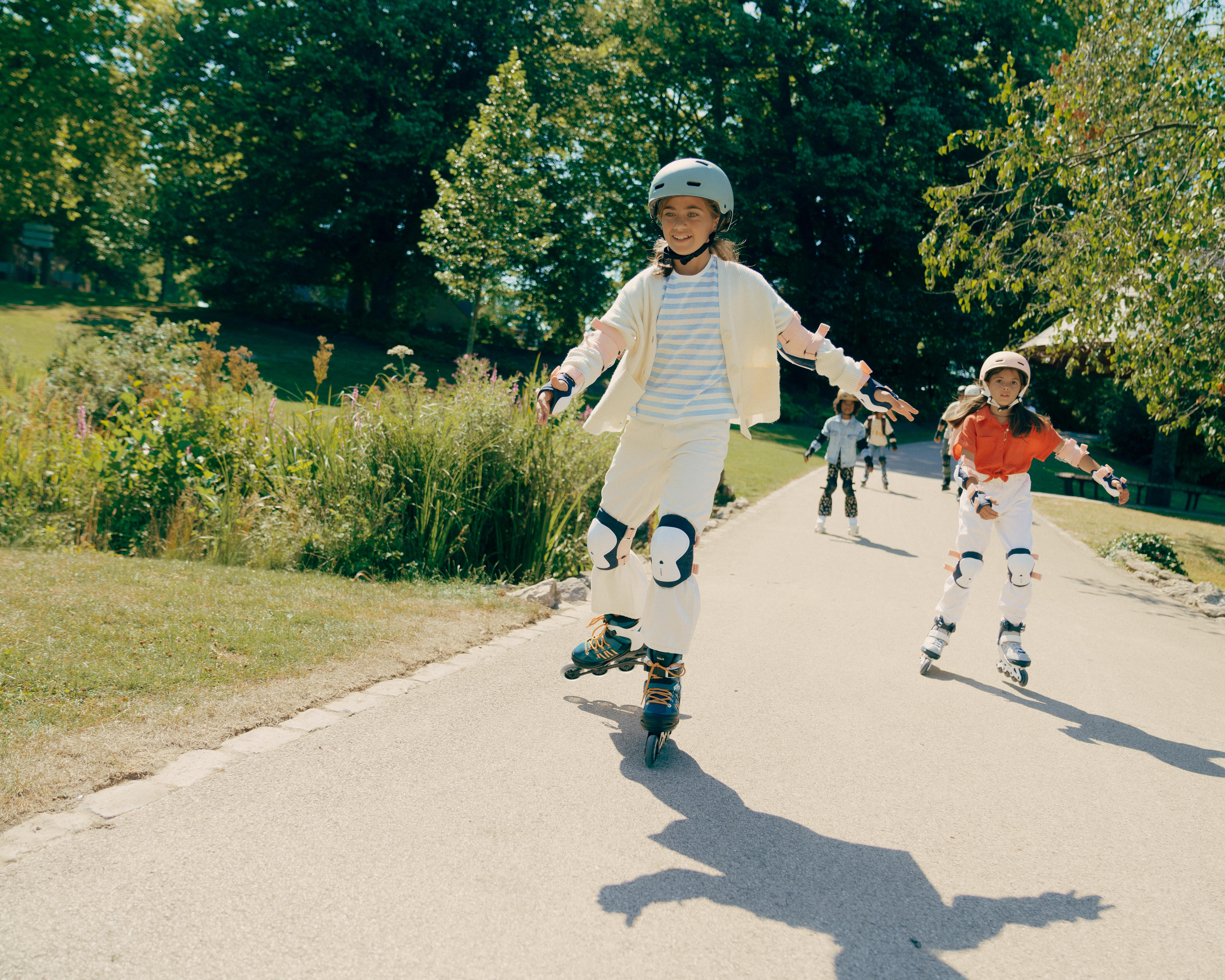 Patins à roues alignées ajustables enfant - FIT 5 - OXELO