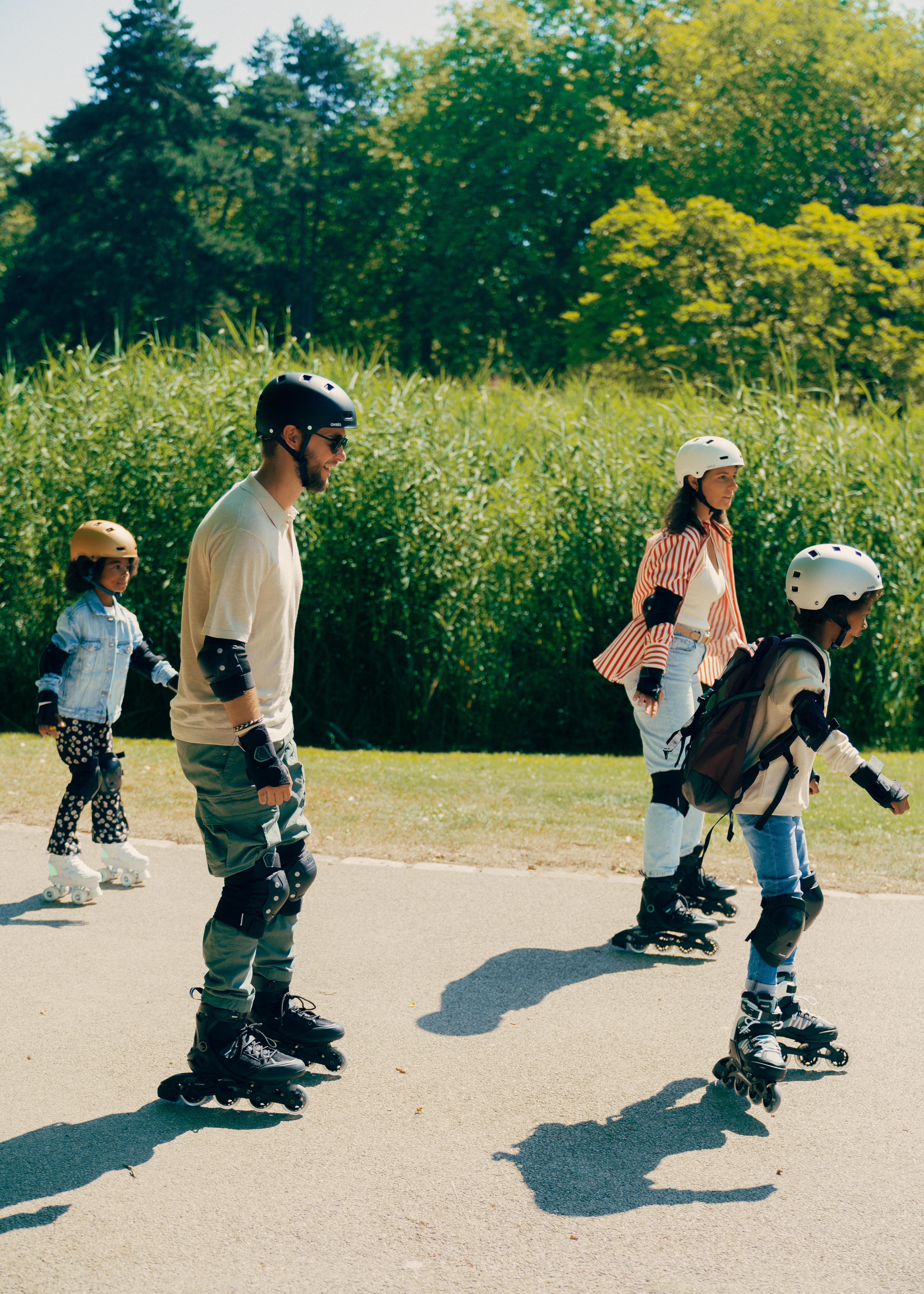 In-line Skates - Fit 100 Black - OXELO