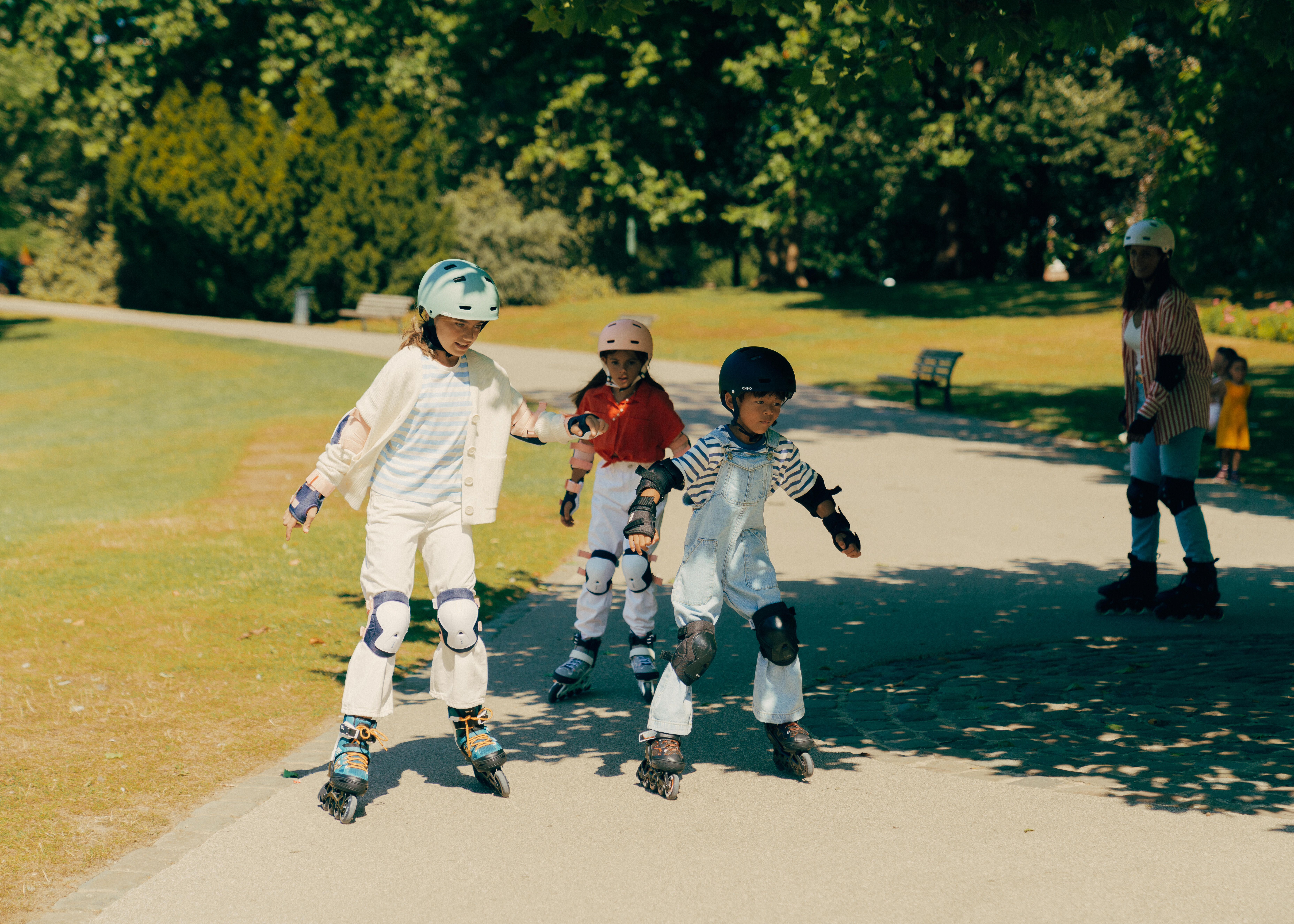 Kids' Adjustable Inline Skates, FIT 3 - OXELO