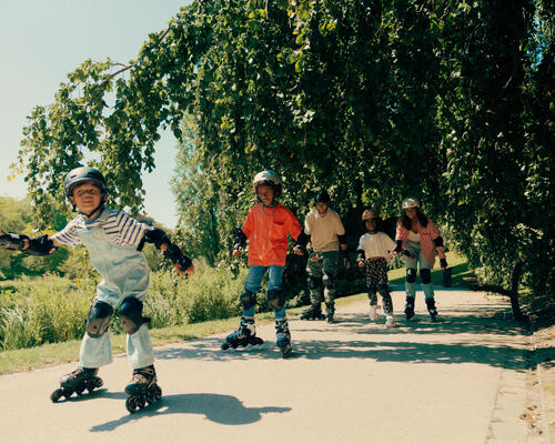 apprendre à faire du roller