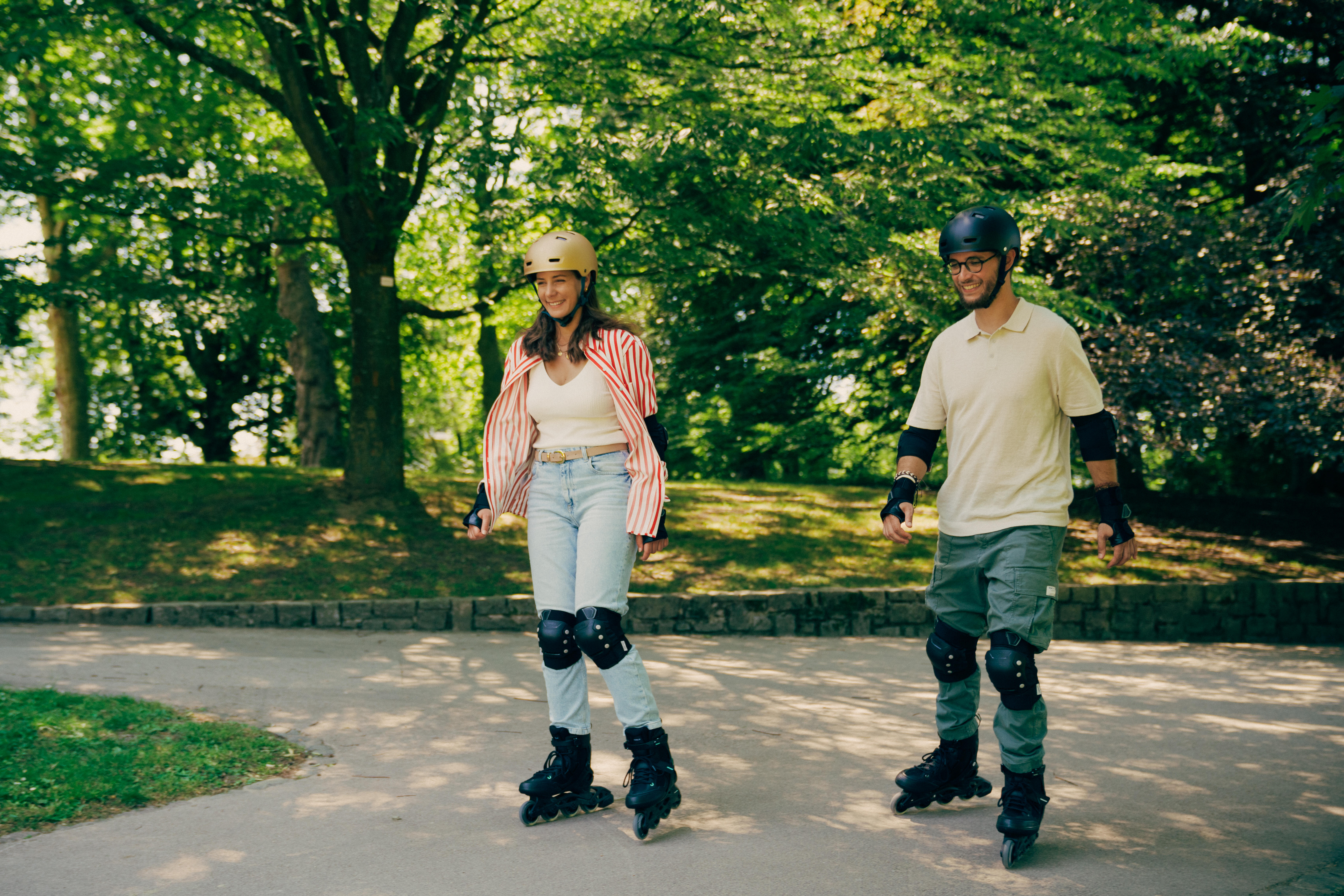 In-line Skates - Fit 100 Black - OXELO