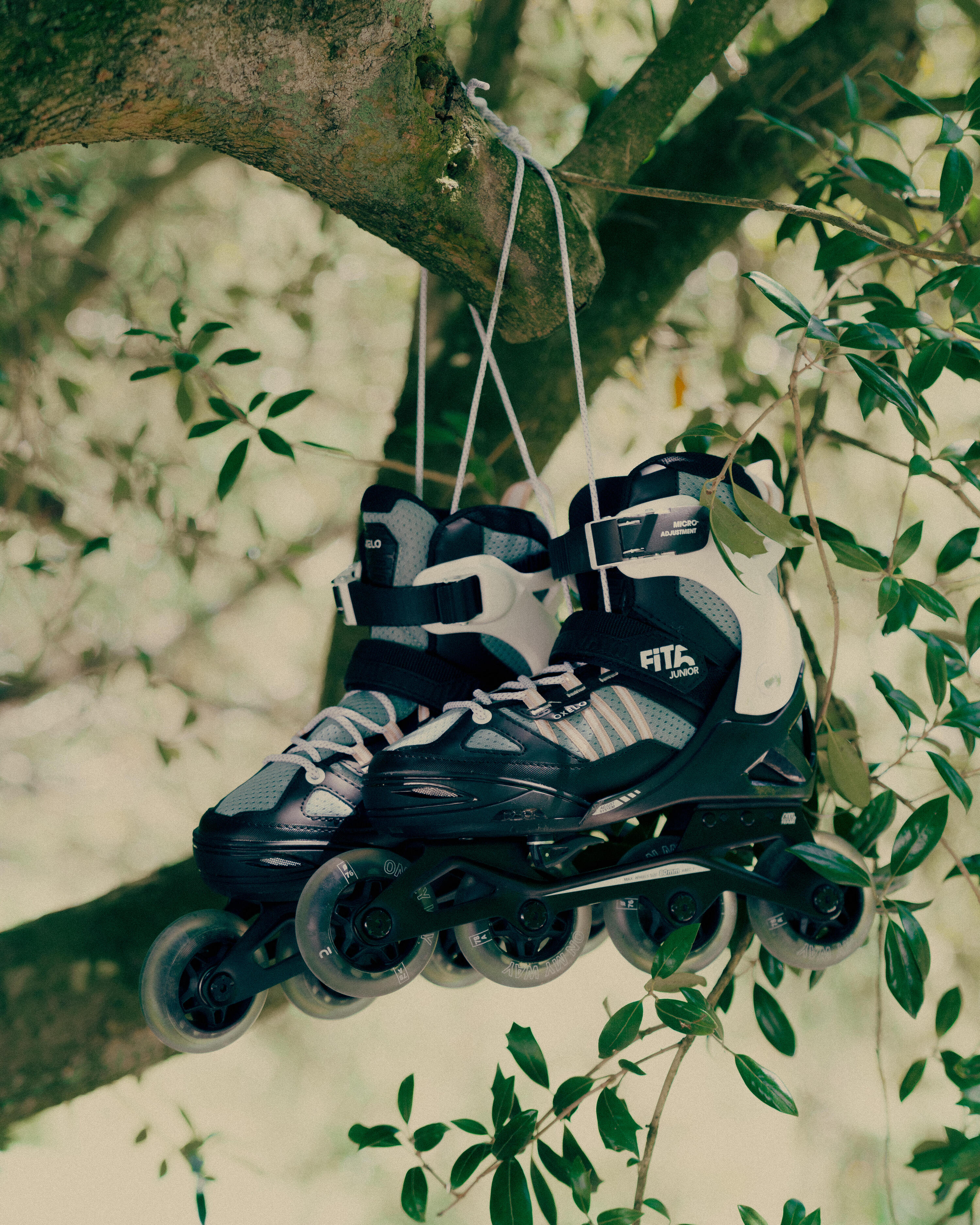 Inline Skates Inliner Kinder - Fit 5 rosa/khaki 41/42