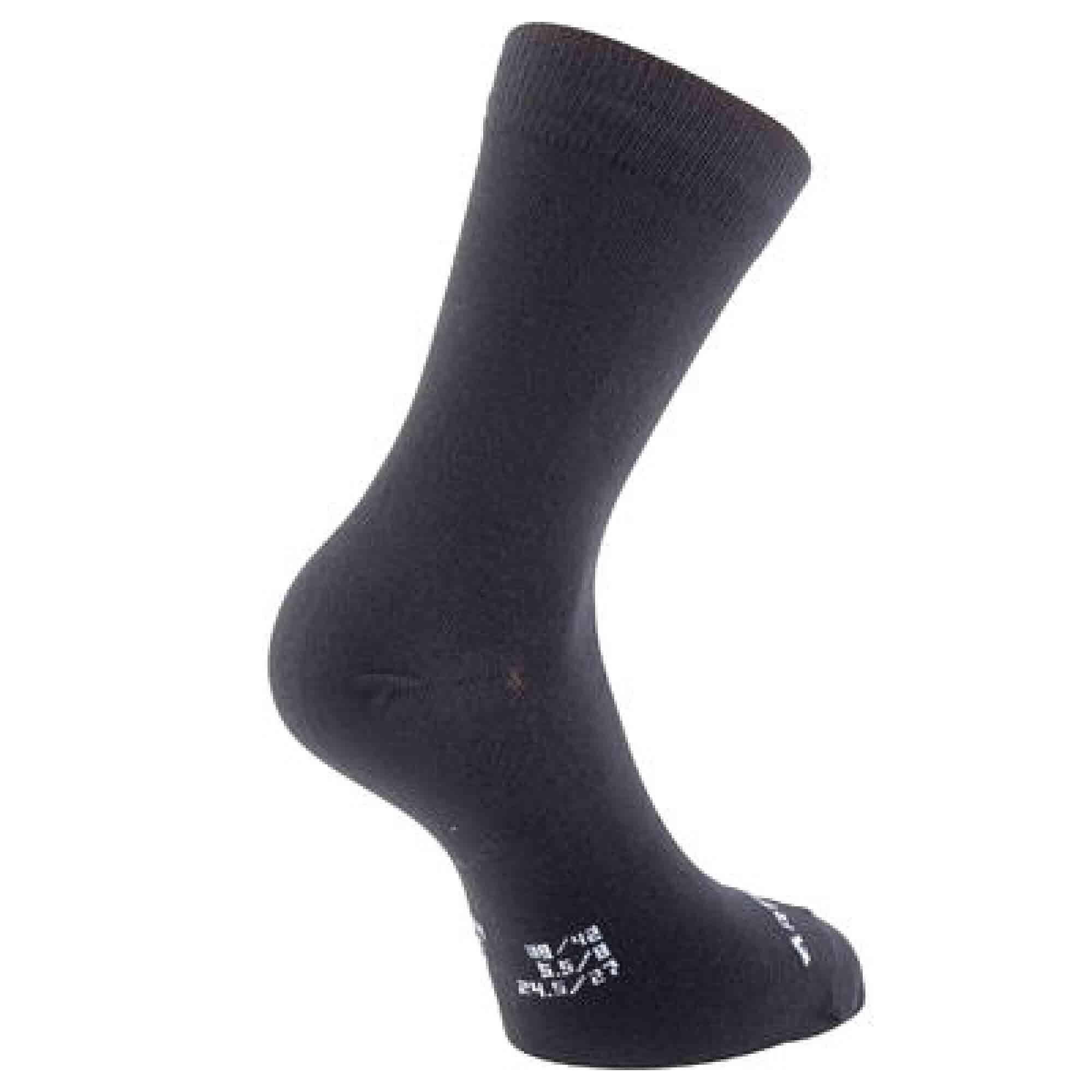 Tennis Socks RS160 High Ankle x1 Black -  1