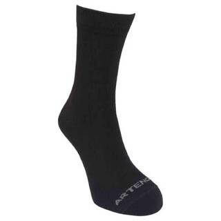 Tennis Socks RS160 High Ankle x1 Black