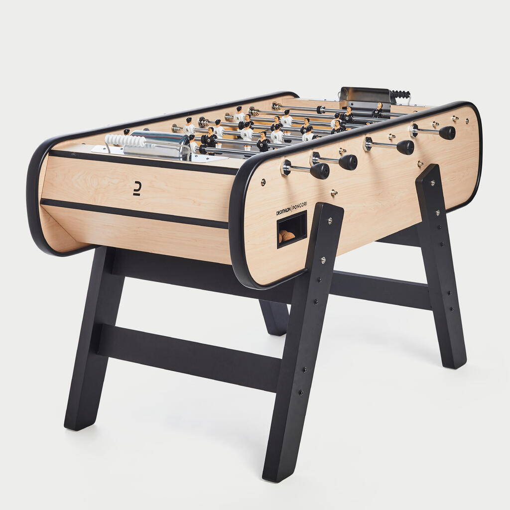 Indoor Wooden Table Football Table BF 500 - Grey Pitch