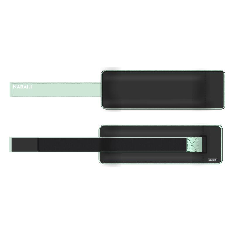 Set 2 brățări lestate Aquagym 2 x 0,5 kg Verde deschis