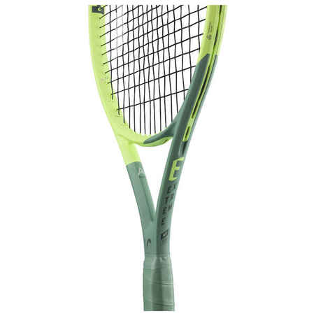 Suaugusiųjų teniso raketė „Auxetic Extreme MP“, pilka ir geltona