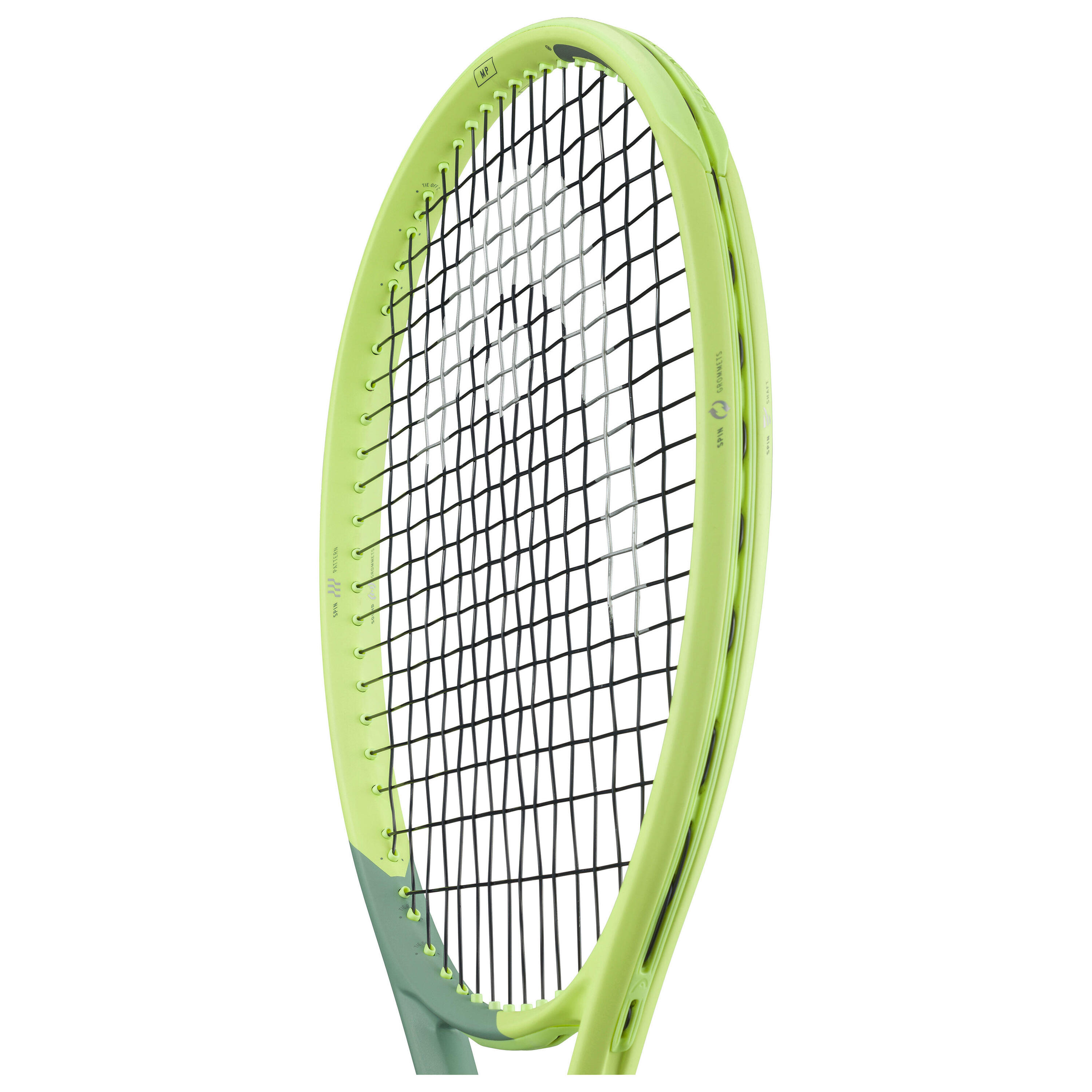 Raqueta de tennis adult - Head Auxetic Extreme Team Groc 275 g 4/12