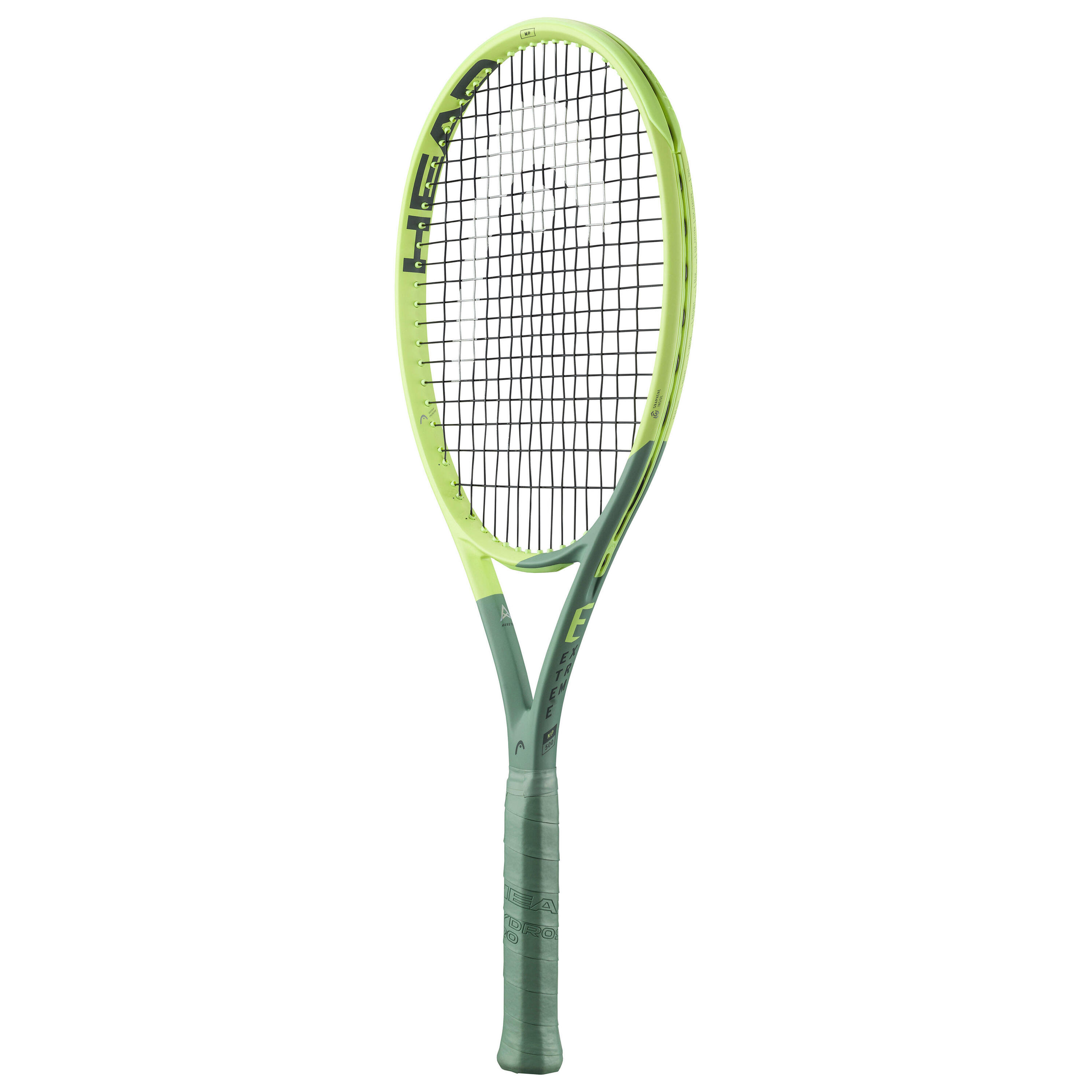 Adult Tennis Racket Auxetic Extreme MP 300 g- Grey/Yellow 3/9