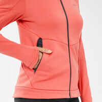Women’s Hiking Fleece Jacket - mh500 Hood
