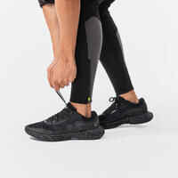 Warm Men's Running Tights - Black/Grey