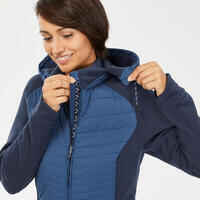 Women’s Hiking Hooded Sweatshirt - NH500 Hybrid