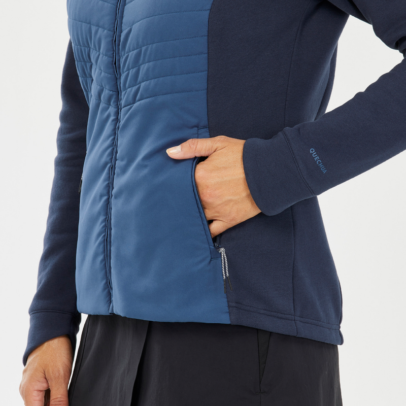 Gilet,WEPBEL - Veste à Capuche Chaude Et épaisse Pour Femme, Pardessus