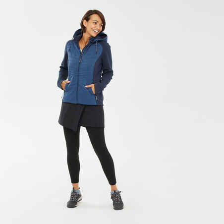 Women’s Hiking Hooded Sweatshirt - NH500 Hybrid