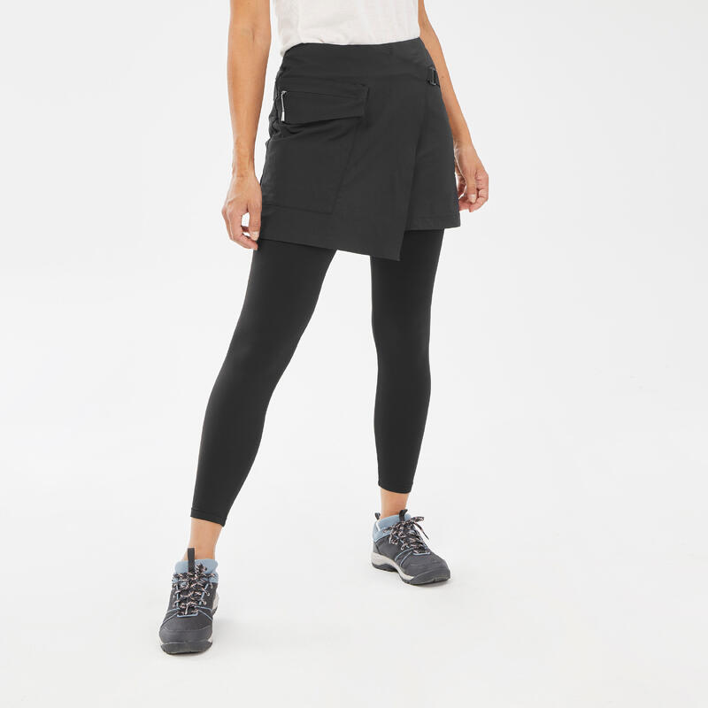 Rock mit Leggings Damen Wandern - NH500