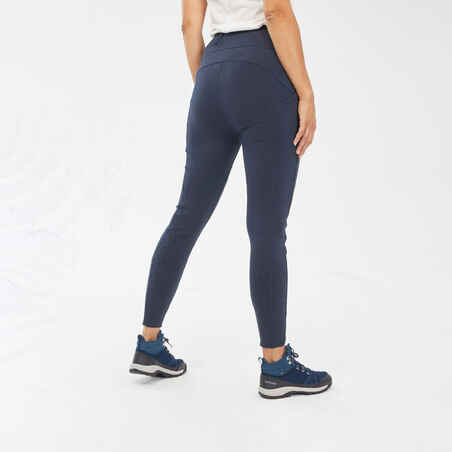 Women’s hiking leggings NH100 - Blue